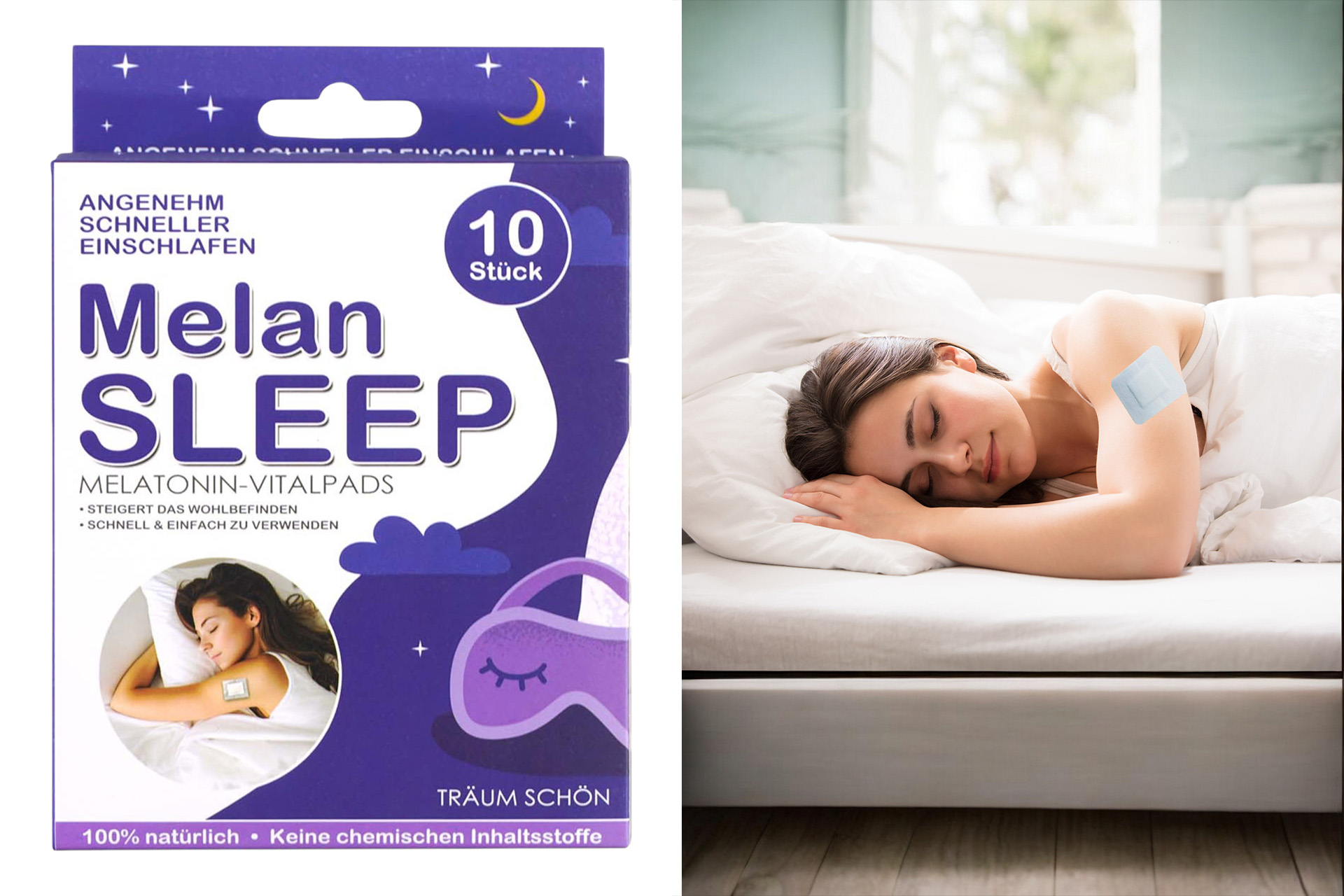 Vitalpads Melatoninpflaster, 10er